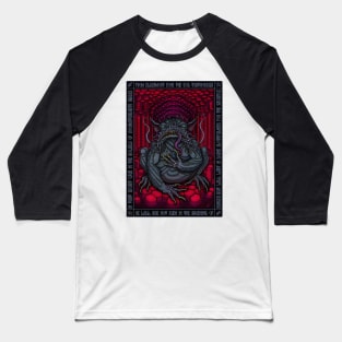 Tsathoggua Icon - Azhmodai 22 Baseball T-Shirt